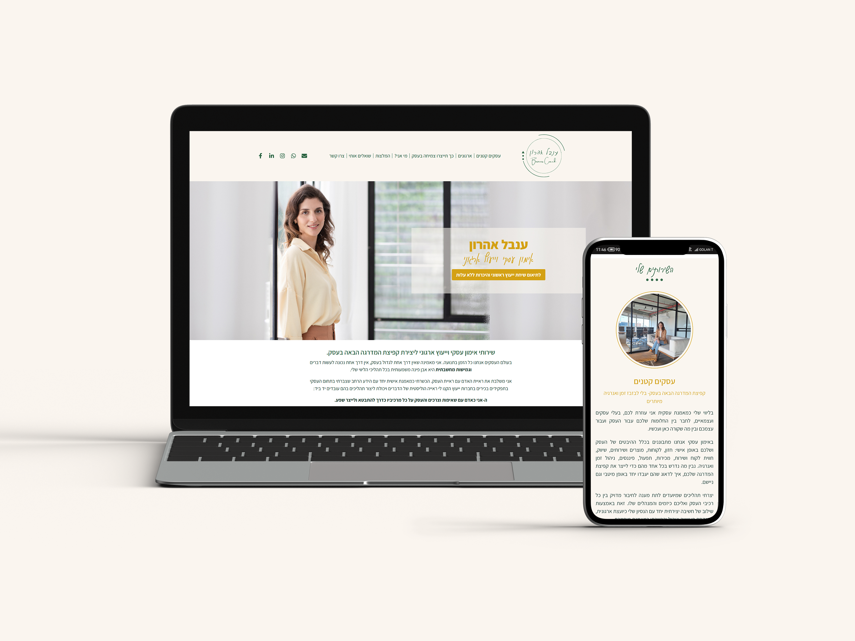 Inbal Aharon - website